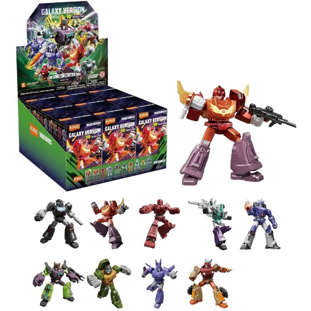 Blokees - Transformers - Galaxy Version - 10: One Shall Stand Model Kit 9ct